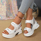 Damen Sportliche Sandalen mit gepolstertem Fersenriemen R&B