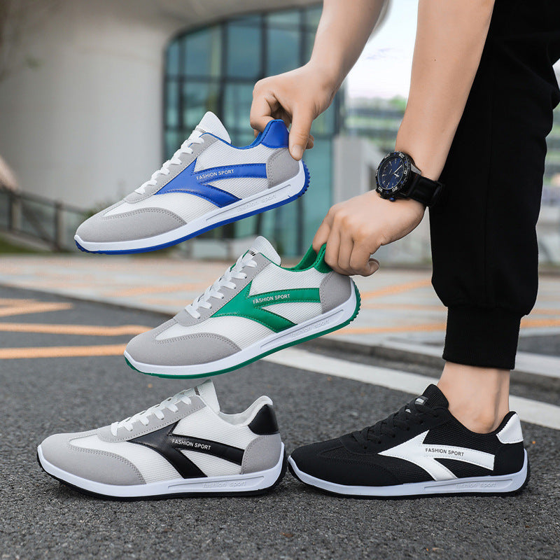 Damen Sportliche Sneakers mit atmungsaktiven Mesh-Einsätzen und dämpfender Sohle R&B