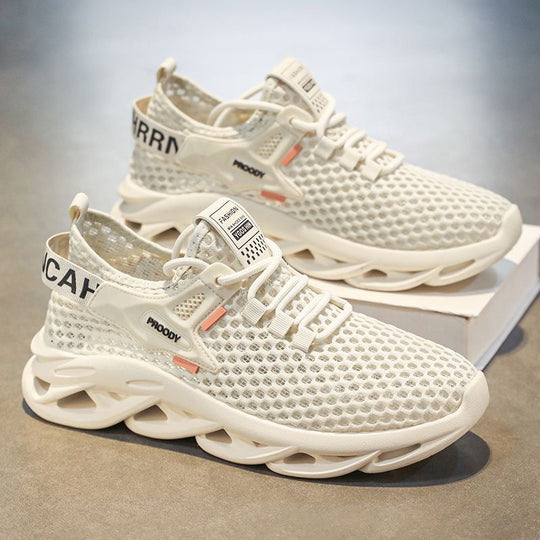 Damen Atmungsaktive Sport Sneakers mit flexibler Sohlenstruktur R&B