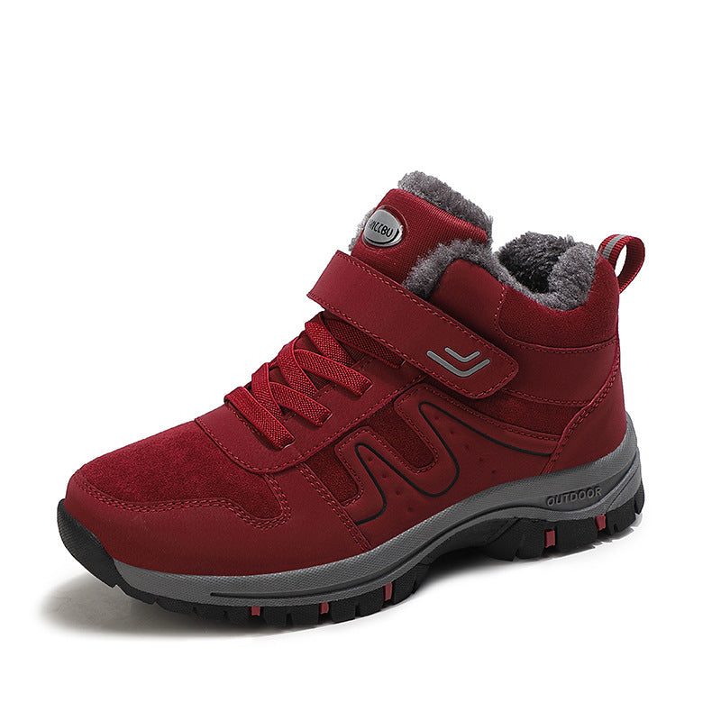 Damen Isolierte Winterwanderschuhe mit rutschfester Sohle und warmem Innenfutter R&B