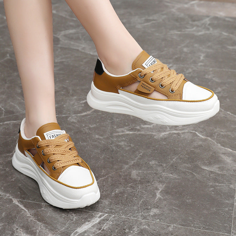 Damen Sportliche Sneakers mit dämpfendem Sohlenprofil und modischem Design R&B