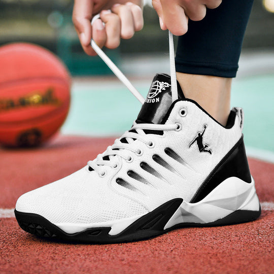 Damen Basketball-Sneakers mit stabilisierender Sohle und atmungsaktivem Obermaterial R&B