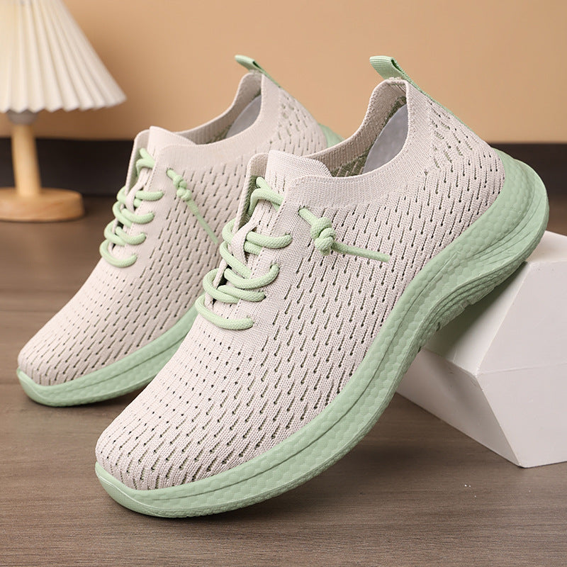 Damen Atmungsaktive Freizeitsneaker mit flexiblem Obermaterial und innovativer Dämpfung