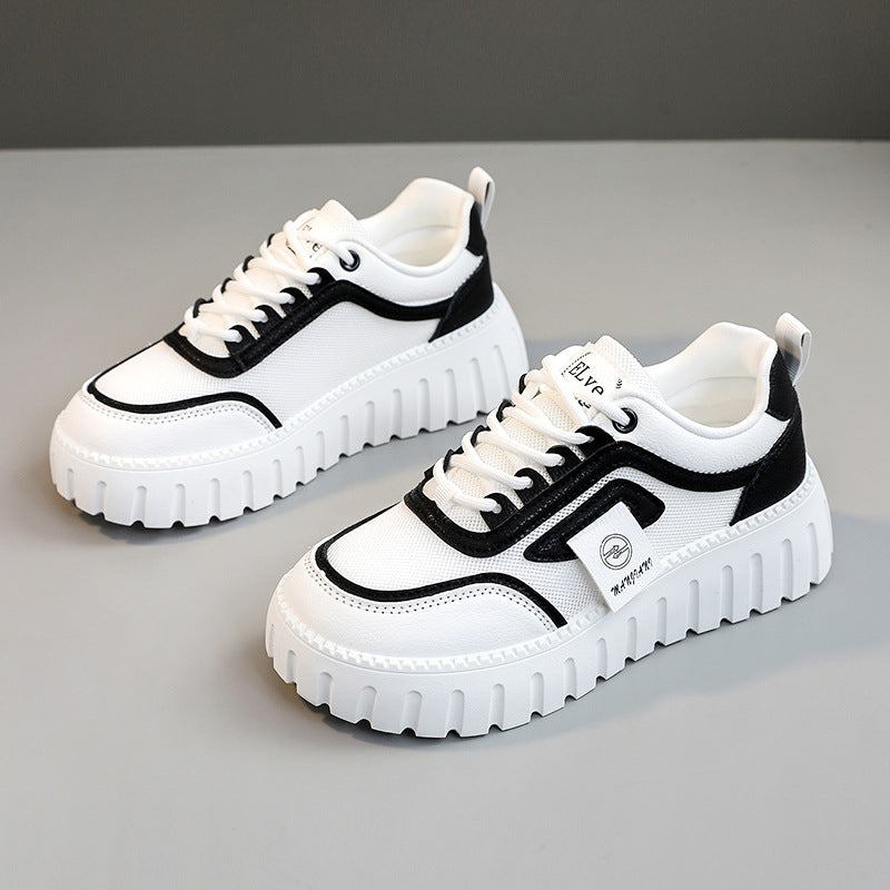 Damen Sportliche Chunky Sneakers mit rutschfester Profilsohle und atmungsaktivem Obermaterial R&B