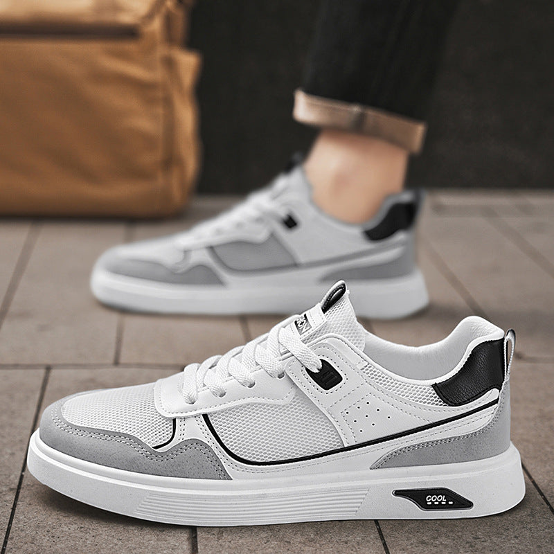 Damen sportliche Freizeitsneaker mit atmungsaktivem Mesh-Obermaterial und dämpfender Sohle R&B