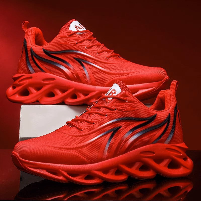 Damen Sportliche Laufschuhe mit atmungsaktiver Mesh-Konstruktion und innovativem Dämpfungssystem R&B
