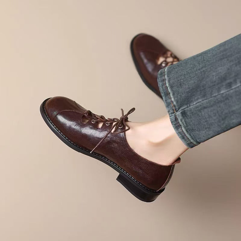 Damen Schnürschuhe mit durchbrochenem Design und weichem Obermaterial R&B