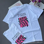 R&B | Sommer bedrucktes T-Shirt