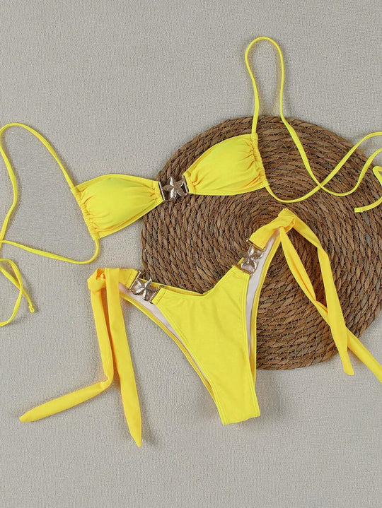 Damen Bikini-Set mit eleganten Schnallen R&B