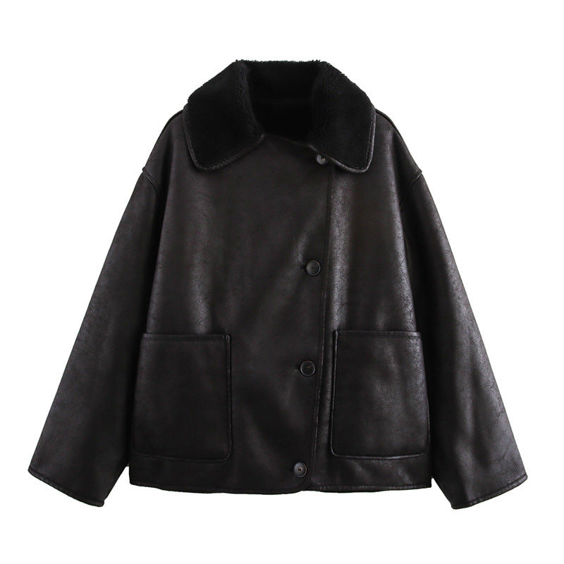 Damen Wendejacke mit kuscheligem Futter R&B