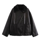Damen Wendejacke mit kuscheligem Futter R&B