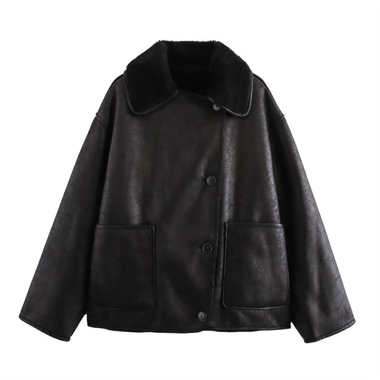 Damen Wendejacke mit kuscheligem Futter R&B