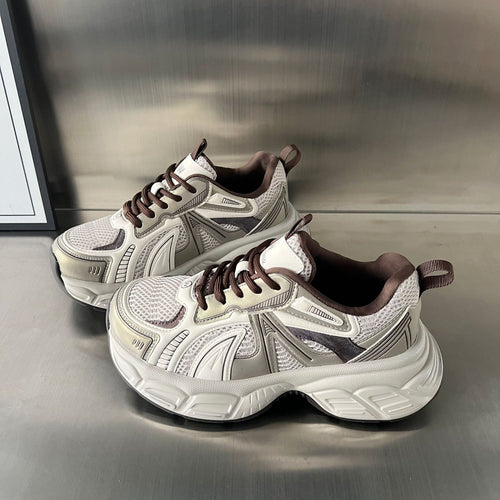 Damen Sportliche Laufschuhe mit atmungsaktiver Mesh-Oberfläche und stabiler Sohle R&B