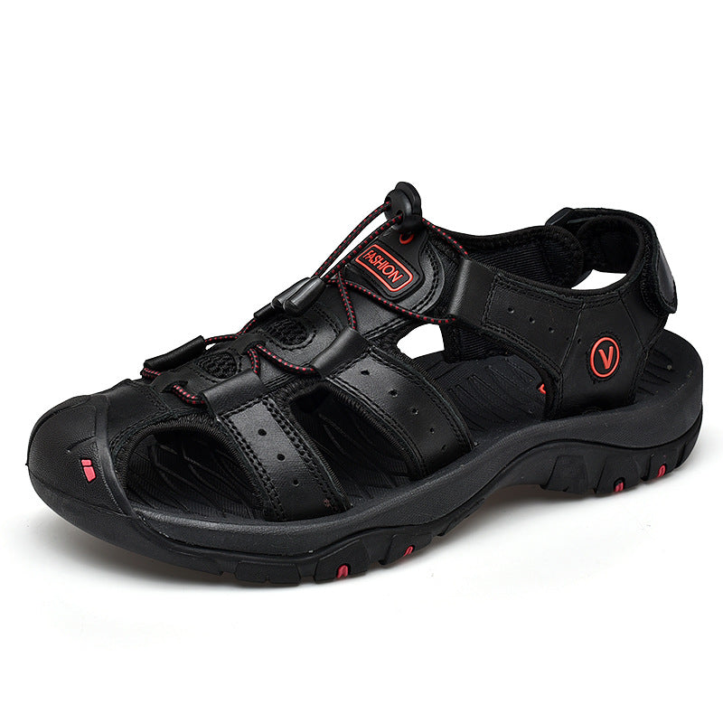 Herren Funktionale Outdoor-Sandalen mit verstellbarem Riemensystem R&B