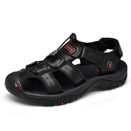 Herren Funktionale Outdoor-Sandalen mit verstellbarem Riemensystem R&B