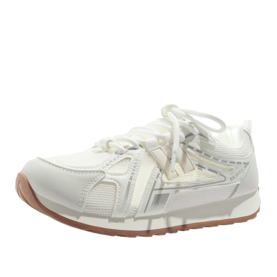 Damen Trendige Sneakers mit atmungsaktiver Mesh-Oberfläche und rutschfester Sohle R&B