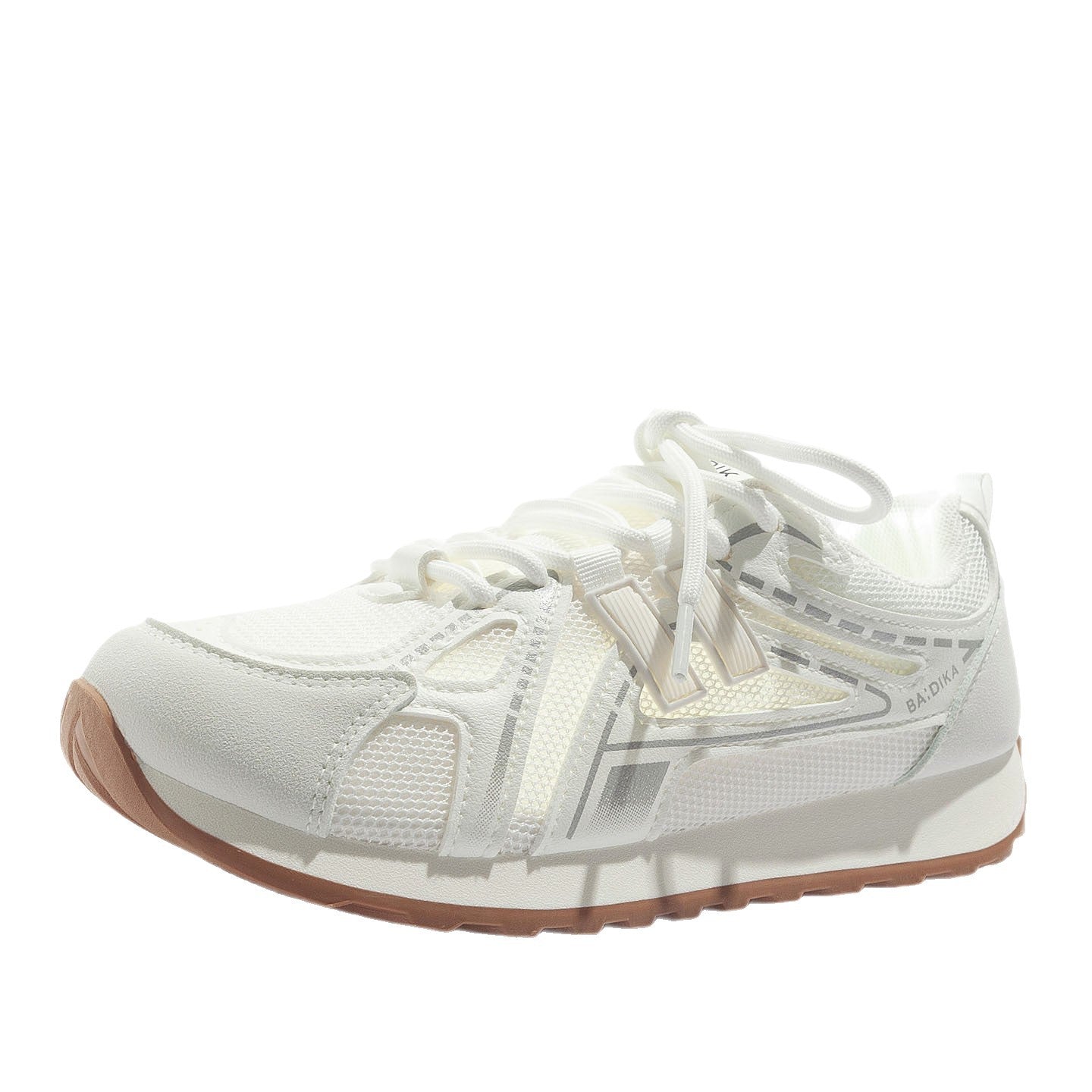 Damen Trendige Sneakers mit atmungsaktiver Mesh-Oberfläche und rutschfester Sohle