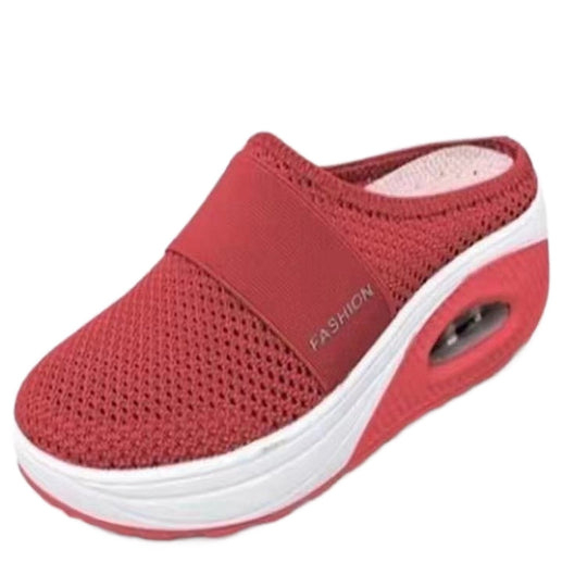 Damen Komfortable Luftpolster Clogs mit atmungsaktivem Obermaterial R&B