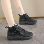 Damen Warmgefütterte High-Top Sneakers mit rutschfester Sohle R&B