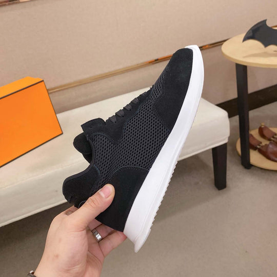 Damen Sportsneaker mit atmungsaktiver Netzstruktur und dämpfender Sohle R&B
