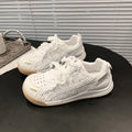 Damen Bequeme Freizeitsneaker mit atmungsaktiver Oberflächenstruktur und flexibler Sohle