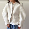 Damen Elegante und oversized Blazerjacke R&B