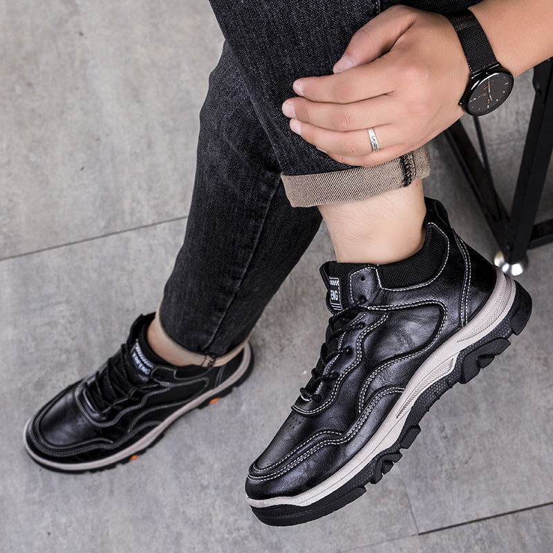 Herren Robuste Wander-Sneaker mit Stützfunktion und rutschfester Sohle R&B