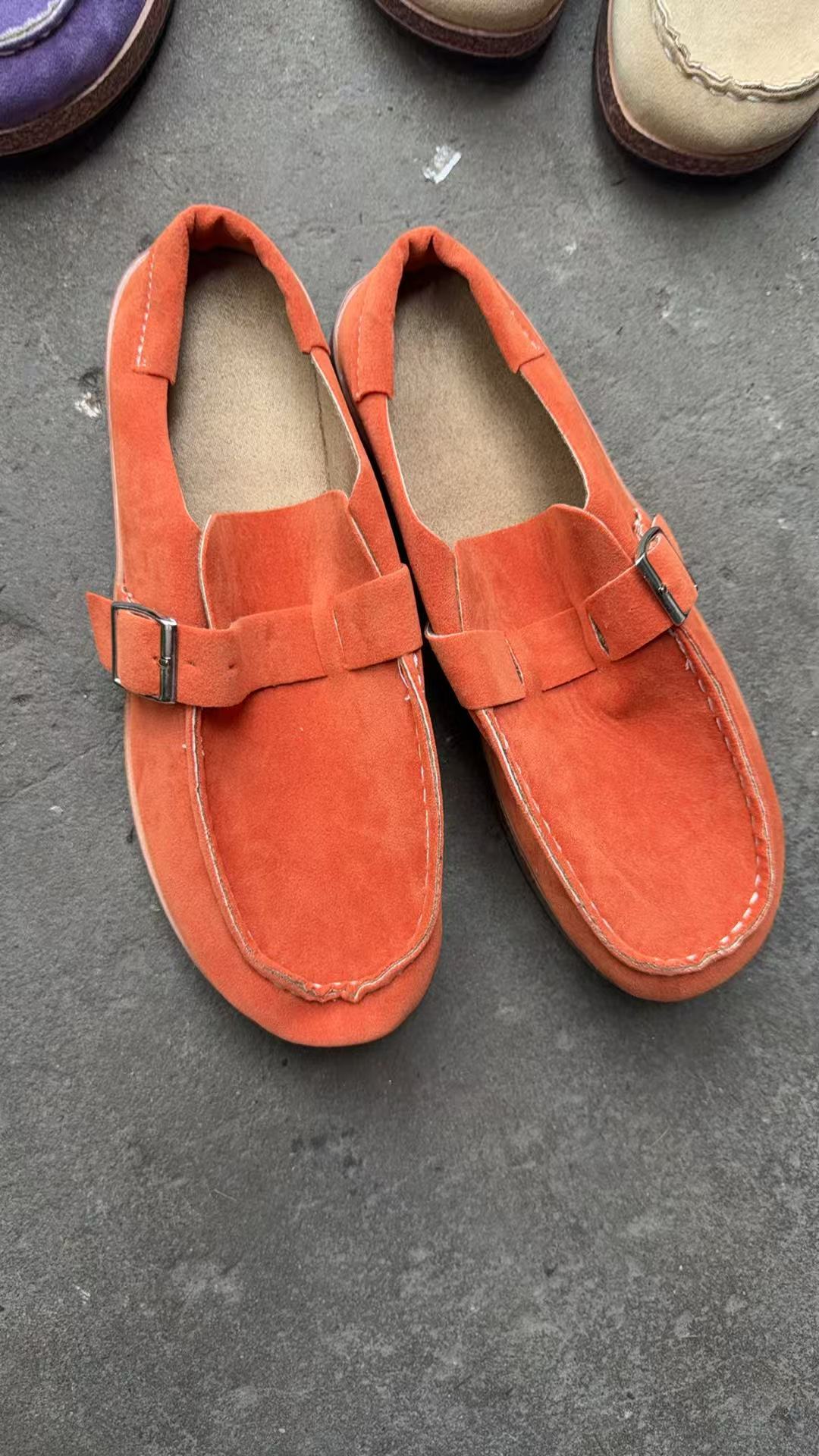 Damen Mokassins mit elegantem Schnallen-Detail R&B