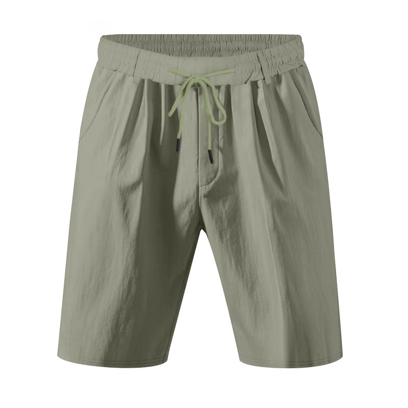 Damen bequeme Sweatshorts mit verstellbarem Bund und Seitentaschen R&B