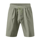 Damen bequeme Sweatshorts mit verstellbarem Bund und Seitentaschen R&B