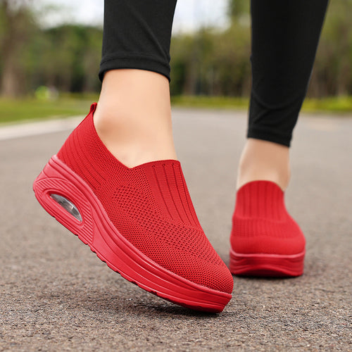 Damen Bequeme und modische Slip-On Sneakers mit innovativer Dämpfungstechnologie R&B