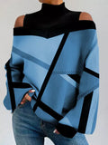 Damen Oversized Pullover mit angesagtem Grafik-Design