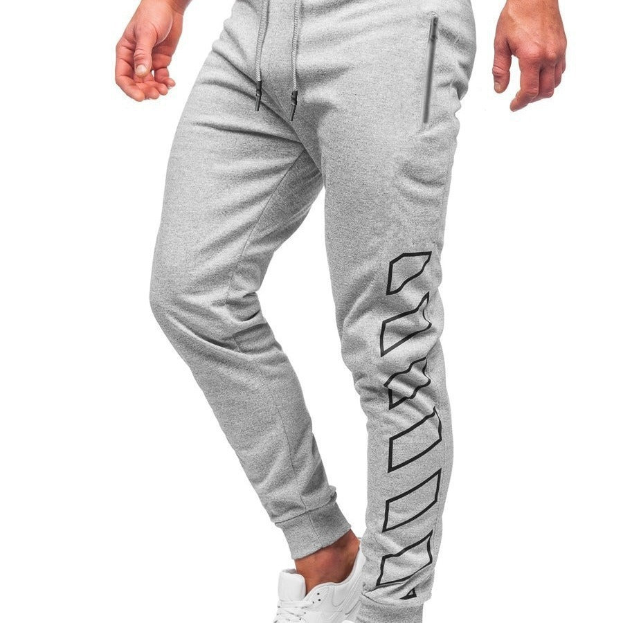 Herren Sportliche Jogginghose mit modernem Design und Seitentaschen R&B
