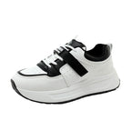 Damen modische Fitness-Sneaker mit dämpfender Sohle und atmungsaktivem Mesh-R&B