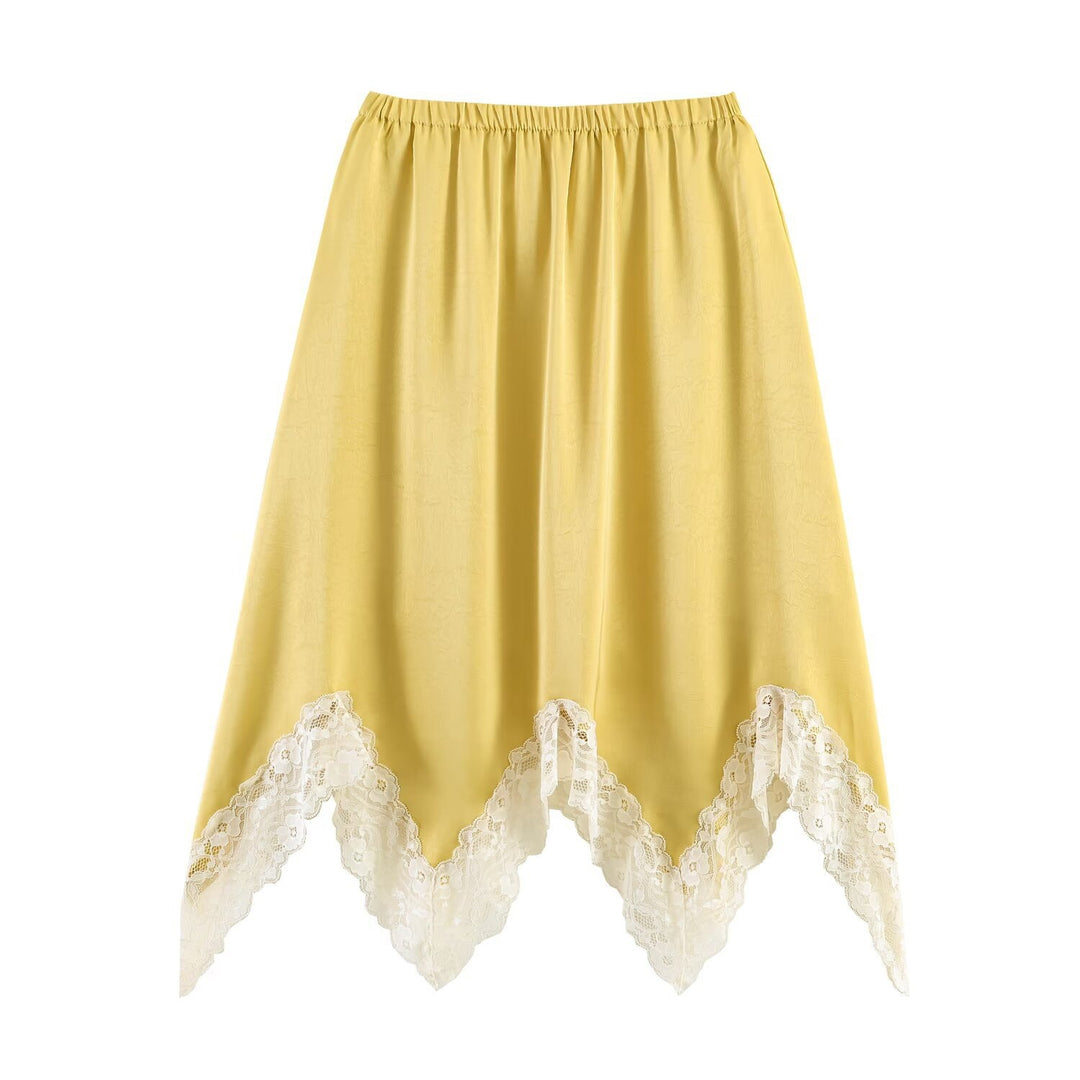 Damenrock mit eleganter Spitzenverzierung R&B