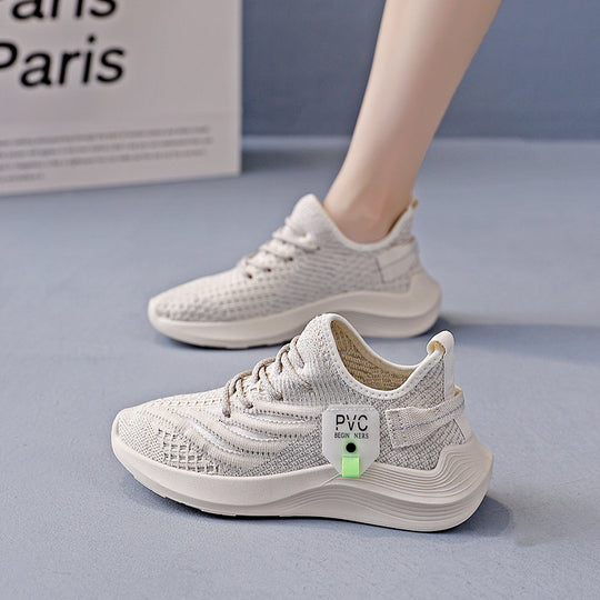 Damen Sportliche Sneakers mit atmungsaktivem Obermaterial und stabiler Sohle R&B