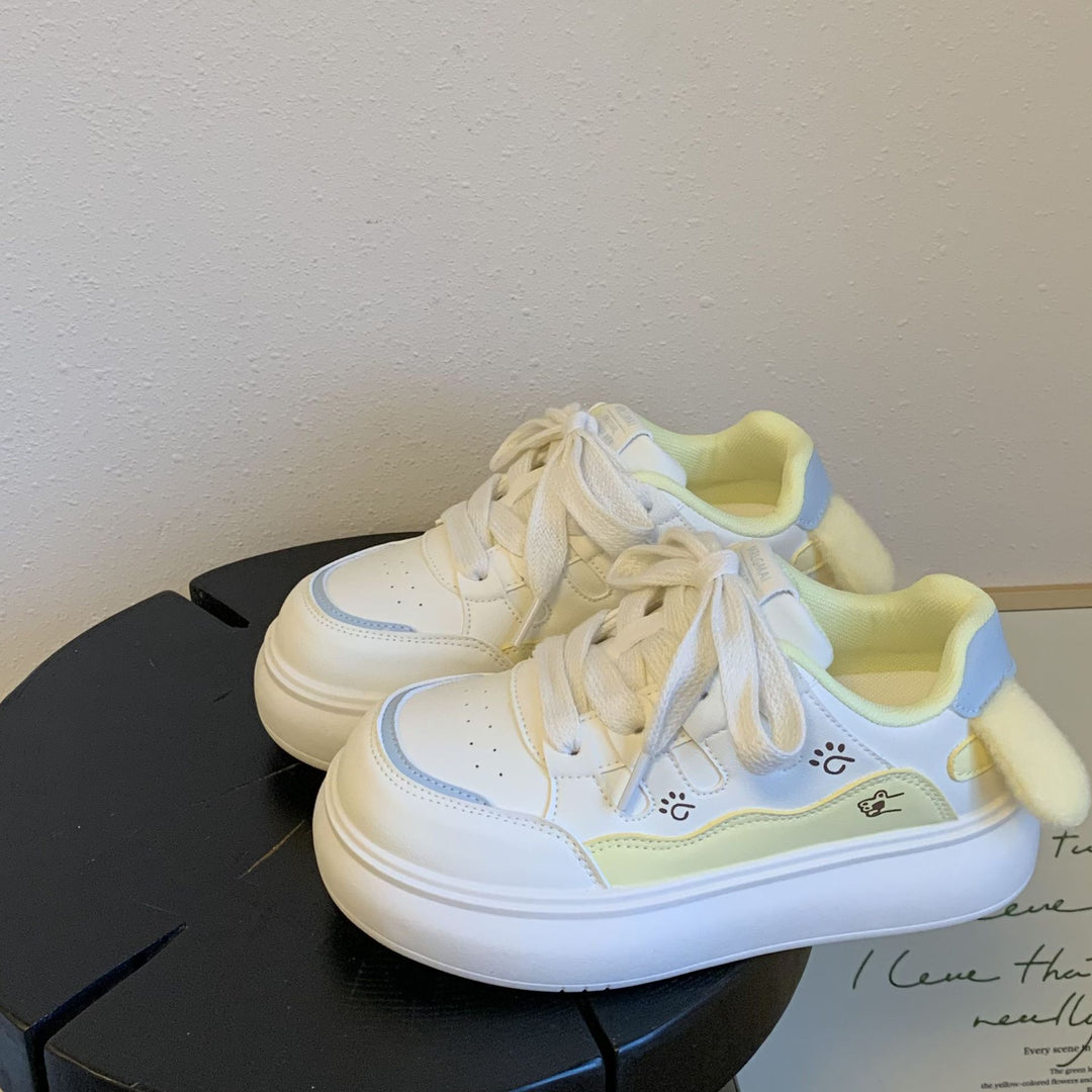 Damen Schnürsneaker mit verspielten Tiermotiven und komfortabler Dämpfung R&B