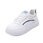 Damen Komfortable Fashion Sneakers mit dicker Profilsohle und atmungsaktiver Mesh-Oberfläche R&B