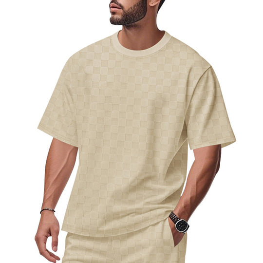 Herren Oversized T-Shirt mit modernem Design und Lockere Passform R&B