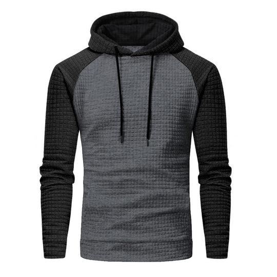 Herren Kapuzenpullover mit strukturiertem Design und modernem Schnitt R&B