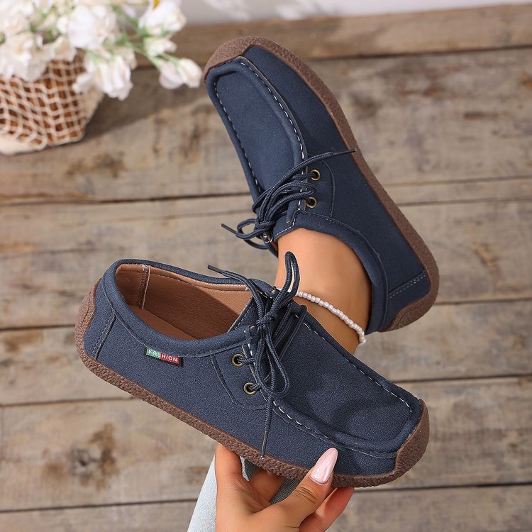 Damen Freizeitschuhe mit komfortabler Schnürung und rutschfester Sohle R&B