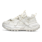 Damen Sportliche Chunky Sneakers mit atmungsaktiver Mesh-Oberfläche und dämpfender Sohle R&B