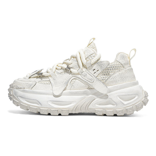 Damen Sportliche Chunky Sneakers mit atmungsaktiver Mesh-Oberfläche und dämpfender Sohle R&B