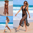Damen Häkel-Strandkleid R&B