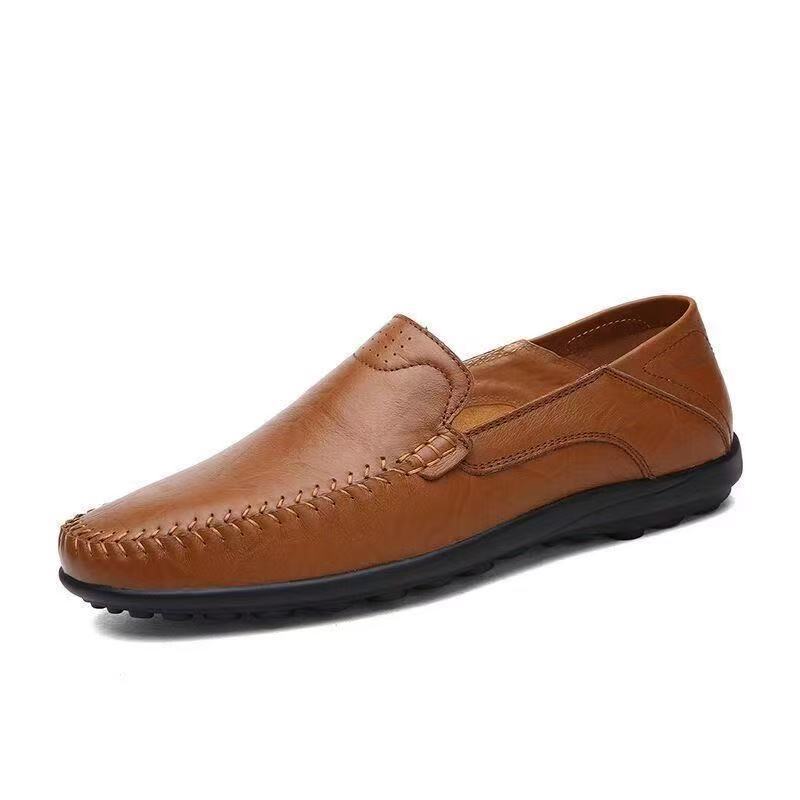 Herren Elegante Mokassins aus weichem Leder R&B