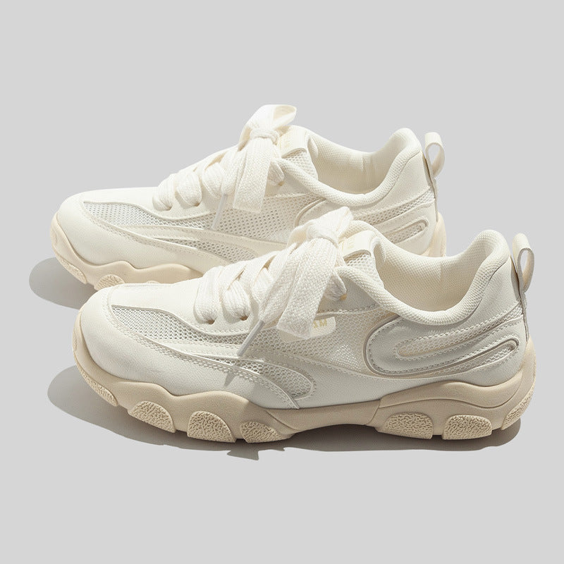 Damen Sportliche Sneakers mit atmungsaktiver Mesh-Konstruktion und dämpfender Sohle