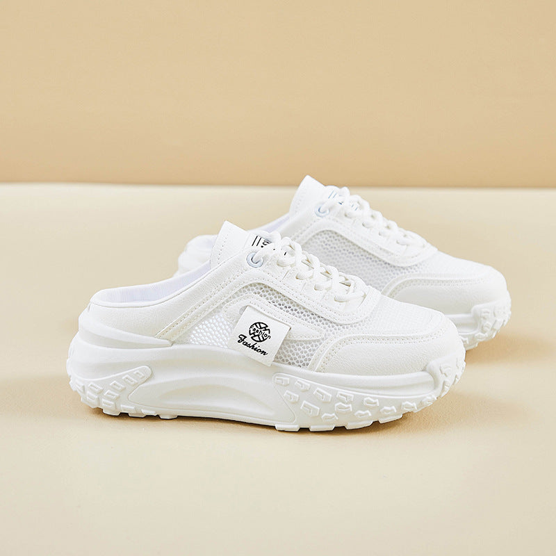 Damen Sneaker mit atmungsaktivem Mesh-Obermaterial und flexibler Laufsohle R&B