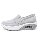 Damen Atmungsaktive Slip-On Sneakers mit dämpfender Sohle und flexiblem Design R&B