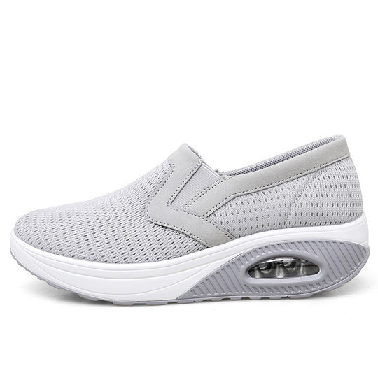 Damen Atmungsaktive Slip-On Sneakers mit dämpfender Sohle und flexiblem Design R&B