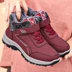 Damen Isolierte Winterstiefel mit rutschfester Sohle und kuscheligem Innenfutter R&B